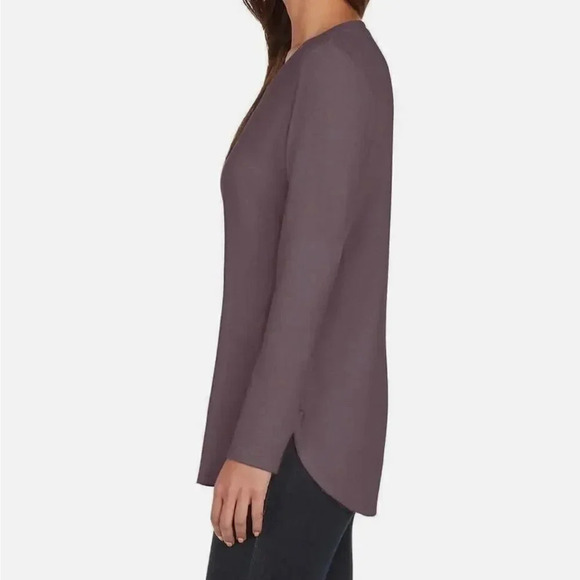 Matty M Lightweight Crewneck Tunic Top - Picture 3 of 12